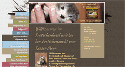 Desktop Screenshot of frettchenhotel.de